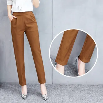 Women\'s Talie Elastic Casual Slim Femei Pantaloni de Lucru Poarte Pantaloni Pantaloni Harem Pentru Femei