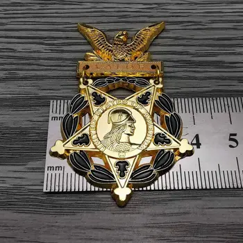 Ordinul militar de Golded Stele statele UNITE ale americii Militare Medalie de Insigne