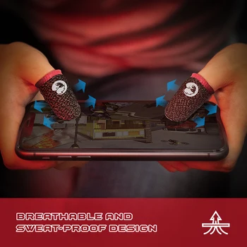 GameSir Gheare Sweatproof Respirabil Jocuri Deget Mănuși 1 Pereche de Profesionist Degetele Maneca pentru PUBG Call of Duty Fortnite
