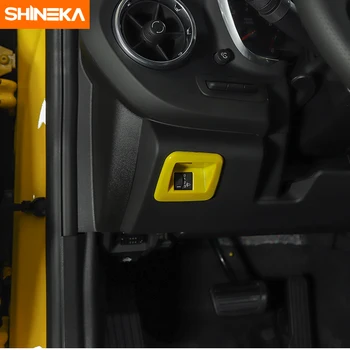 SHINEKA Masina Decoratiuni Interioare Kituri Faruri Sus și în Jos de Control, Comutatoare Panou de Acoperire Cadru pentru Chevy Camaro 6 Gen 2017+