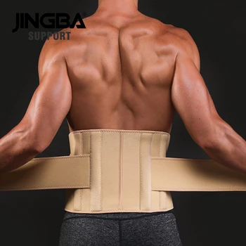 JINGBA SUPORT de fitness Spate centura de sprijin talie sudoare centura talie antrenor trimmer musculation abdominale Sport de Siguranță fabrica