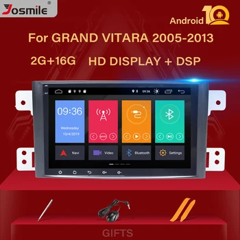 DSP Android 10 radio Auto GPS Pentru Suzuki Grand Vitara 2005 2006 2007 2008 2009 2010 2011 2012 2013 Stereo Multimedia Camera SWC