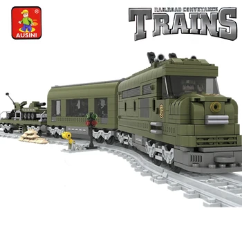 Un Model Compatibil cu Trenuri Serie Gara Modele de Kituri de constructie Blocuri Jucarii Hobby Hobby-uri Pentru Băieți și Fete