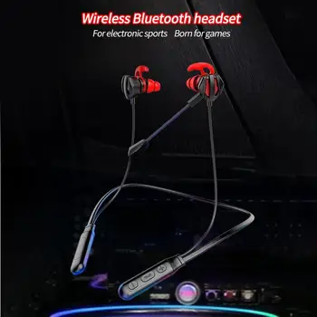 BT-66 Nu Latență de Jocuri Bluetooth 5.0 Cască fără Fir Gât Montate pe Căști Fone De Ouvido Audifonos Cască Auriculares