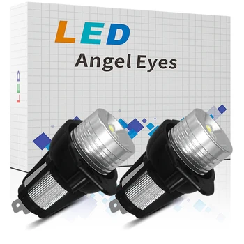 2 buc Erori LED Marker Angel Eyes Becuri Pentru BMW E39 E53 E60 E61 E63 E64 E65 E66 E87 525i 530i xi 545i M5