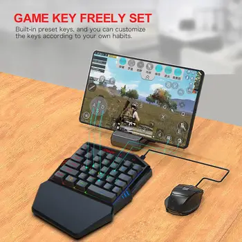 Fără Fir Bluetooth Gamepad-uri Pentru PUBG Jocuri Video Controller de Gaming Keyboard Mouse-ul Converter Pentru Android IOS Smartphone iPad