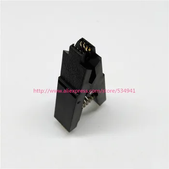 Placare cu aur SOIC8 SOP8 Test Clip Pentru EEPROM 93 25 24 programator adaptor soic8 sop8 flash clip EZP2019 minipro TL866 RT809F/H