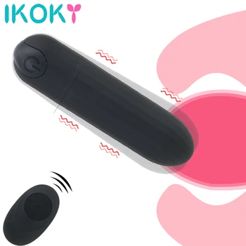 10 Viteza de Vibrație Puternică Glont Vibrator Jucarii Sexuale pentru Femei Pentru Orgasm Stimulator Vaginal Masaj USB Acuzat de Control de la Distanță