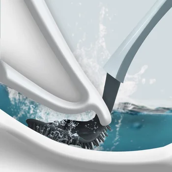 GESEW Montare pe Perete Perie de Curățare Pentru Toaletă Multifuncțional Perie de Toaletă, de uz Casnic Mâner Lung Instrumente de curățat Accesorii de Baie