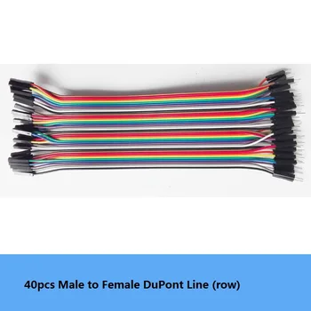 200pcs/Lot de sex Masculin La Feminin Dupont Linia 5 Rând 21cm sex Masculin La Feminin Colorate Pâine Linie Conexiune prin Cablu DIY