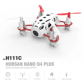 Hubsan H111C T4 Plus Cu Camera HD 720P 3D Răstoarnă RC Quadcopter RTF