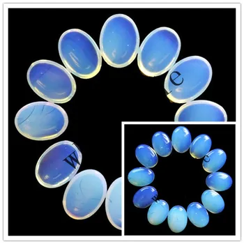 (12 piese/lot) en-Gros de Înaltă Calitate Naturale Opal Opalite Oval TAXI Cabochon pentru bijuterii Accessories18X25X6mm