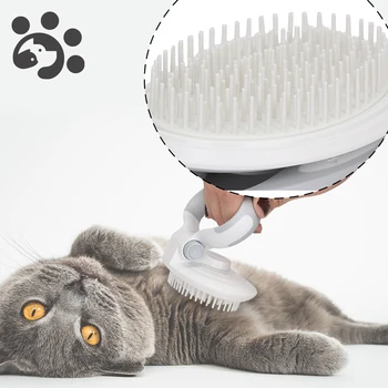 Cat Perie pentru Câini de Companie Îndepărtarea Părului Îngrijire Instrumente de Pisica Pieptene Câine Îngrijirea Vărsare Perie pentru Pisici Pet de Curățare HairBush M017-S