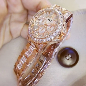 Femei de moda Ceas cu Ceas cu Diamante Doamnelor Top Brand de Lux Femei Casual Femei Brățară de Cristal Ceasuri Relogio Feminino