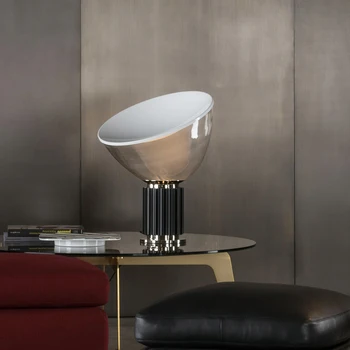 Italia design lampa de masa moderna decor acasă living noptiera dormitor Nordic tabelul lumina Taccia birou lampă de masă luciu corp de iluminat