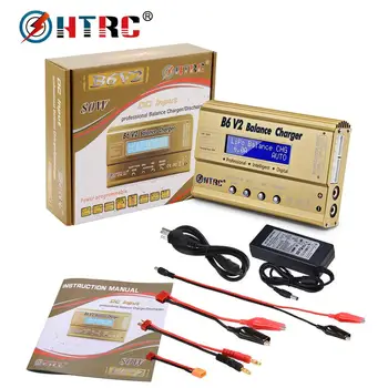 HTRC imax b6v2 80W LiPo Baterie DUS Echilibru Evacuarea 6A Pentru Lipo, Li-ion de Viață NiCd NiMH LiHV PB Smart Battery