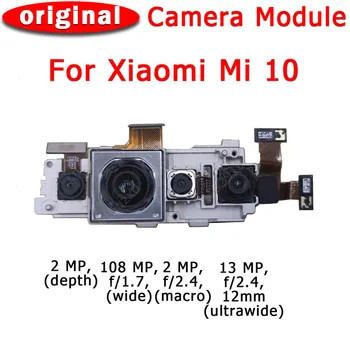 Original Spate, Camera Din Spate Pentru Xiaomi Mi 10 Mi10 Principale Cu Care Se Confruntă Camera Module Cablu Flex Înlocuire Piese De Schimb