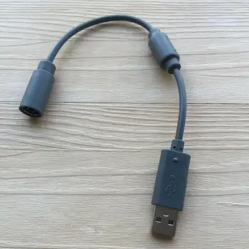 10 PC-uri USB Separatiste Cablu Adaptor Cablu de Inlocuire Pentru Xbox 360 Wired Controller de Joc