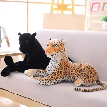 Ins roșu net simulare leopard păpușă jucărie de pluș de leopard, panteră neagră papusa perna overwatch cusatura jack skellington baby doll