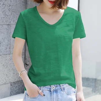 Moda Logo-ul de Imprimare bej Tricouri Femei pe Maneci Scurte Moda bumbac Femeie T-Shirt