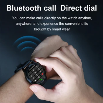 2020 Nou i9 Ceas Inteligent Complet Tactil Ecran Rotund de apelare Bluetooth Smartwatch Bărbați Femei Fitness Sport Impermeabil Ceasuri Inteligente