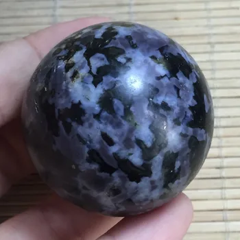 Naturale frumoase gabbro minge de cristal de cuarț sfera specimen rieki vindecare pentru decor acasă