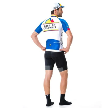 Columbia echipa pro safetti bărbați ciclism Kit exterior set ciclismo biciclete Competiție Europeană de îmbrăcăminte ropa hombr salopete gel pantaloni scurți