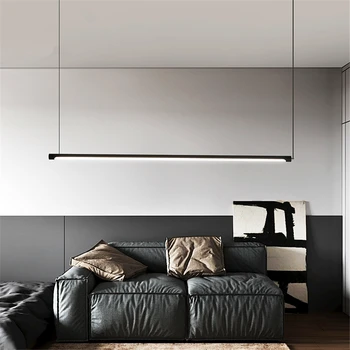 Minimalismul Modern, Luminile LED pentru Iluminat Nordic Loft Reglaj Hanglamp Camera de zi Dormitor Lampă de Agățat Cafe Pandantiv Lumina