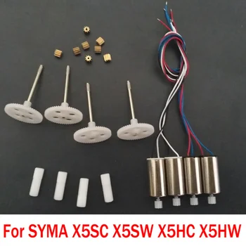 Syma X5SC X5SW Orginal Motorului Și a Uneltelor de Metal SAU Plastic de Viteze Înlocuire Piese de Schimb Accesorii Pentru X5HC X5HW Elicopter Drona