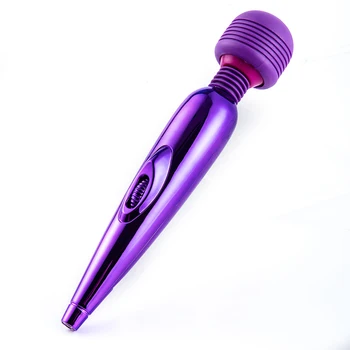 USB acuzat jucarii sexuale pentru o femeie Vibrator G-Spot Stick AV Vibratoare Clitoris Vibrații Vagin Impermeabil adult sex toys 10 modul de