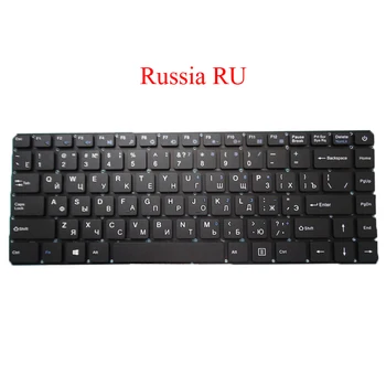 Laptop RU NE Tastatură Pentru BBEN N14W AK14 engleză Rusia negru, fara rama Noua