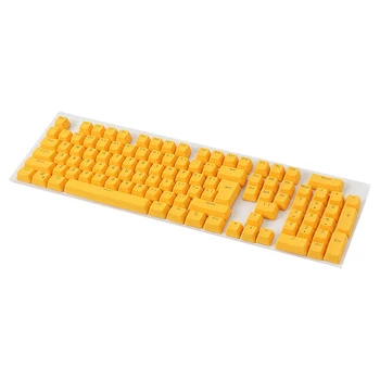 106 Taste Tastă Tastatură PBT Solid de Culoare de Fundal Tasta caps Inlocuirea Tastelor pentru Tastatura Mecanica