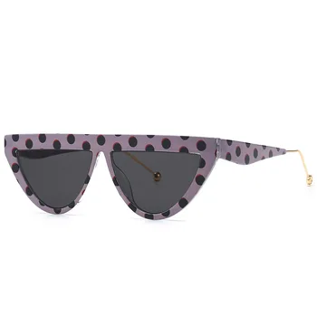 2019 Retro Ochi de Pisică ochelari de Soare pentru Femei Brand de Lux de Moda Nuante Doamnelor Top Plat Ochelari de Soare Vintage Ochelari de UV400 Oculos