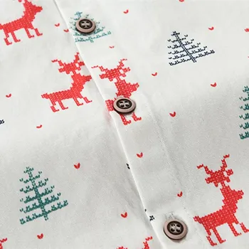 Noul model de Design de imprimare Copii Baieti Crăciun Tricouri Bumbac Lungime-cu mâneci Băiatului Tricouri Pentru 3-12 Ani purta o Grosime de Cald