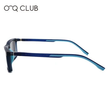 O-Q CLUB Copii Pătrat Ochelari Polarizate Magnetic Clip-on Ochelari Confortabil TR90 Silicon Miopie Optice, ochelari de Soare SZTR20101