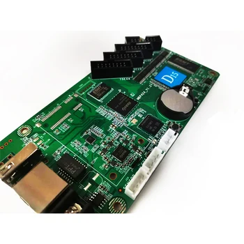 Transport gratuit HD-D15 Asincron Plin de Culoare LED-uri Controler Suport pentru Card Wi-Fi / U-disc /Ethernet Raza de Control 640*64 Pixeli
