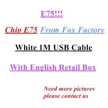 20buc original 5ic/8ic chip 1m/2m E75 Chip i7/i8 model de Date USB încărcător Cablu pentru i5 6 7 8 plus X XS MAX XR cu pachetul de vânzare cu amănuntul
