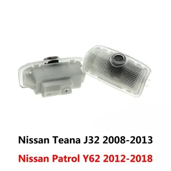 LED Portiera Proiector de Lumina Logo-ul Lampă Pentru Nissan Teana J31 J32 J33 Altima L31 L32 L33 L34 Murano Z50 Z51 Patrol Y62 Accesoriu