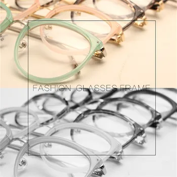 Higodoy metal rama de ochelari progresul retro doamnelor trend optic ochelari lentile transparente bărbați ochelari baza de prescriptie medicala