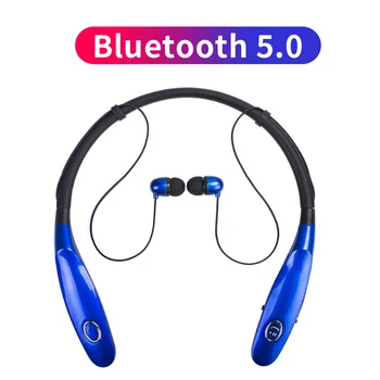 Bluetooth V5.0 Căști Căști fără Fir Magnetic Sport Earbud IPX4 TWS Pentru iPhone 11 Xr Pro Xs Max 6 6s 7 8 Plus X Universal