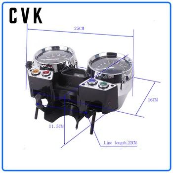 CVK Instrument de Asamblare Indicatoare indicatoarelor de Bord Vitezometru Kilometraj Turometru Pentru YAMAHA XJR400 XJR 400 1995 1996 1997 95 96 97