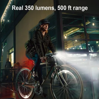 FTW Biciclete Lumina Reîncărcabile Biciclete Fața Lampa LED Ghidon Lanterna 350 Lumeni MTB de Ciclism Rutier de Echitatie Coada Faruri USB