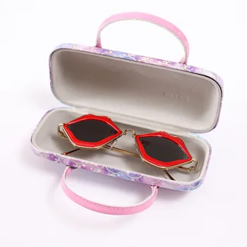 KAFVNIE Fierbinte Copii Ochelari de Box Portabil ochelari de Soare Caz de Desene animate Drăguț Ochelari de Caz Cadou pentru Prietenii de Fructe cutie de ochelari de Soare