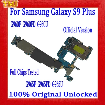 Fabrica Debloca Placa de baza Pentru Samsung Galaxy S9 Plus G960F G965F G960FD G960U G965FD G965U Cu AOS Logica Bord Testat
