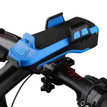 2400mA/4000mA Power Bank USB de Încărcare Telefon Mobil suport Suport Pentru Telefon LED Biciclete Lumina de Echitatie Biciclete Față de Lumină Difuzor