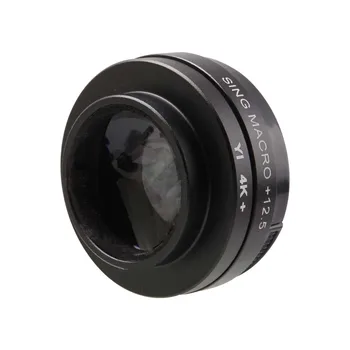 CAENBOO Super Macro Close-Up Lens Filtre Pentru XiaoMi Yi 4K/II/Lite/+Plus 12.5 X Filtru Sport Yi de Acțiune aparat de Fotografiat 4K+CCTV 37mm Capac