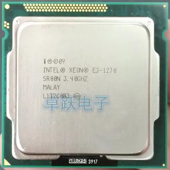 Original Intel Xeon E3-1270 SR00N E3 1270 Quad-Core Procesor LGA1155 Desktop CPU