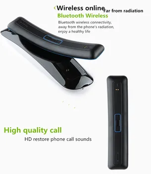 Mai nou anti-radiații Retro telefon telefon Inovare Una La Două căști fără Fir Bluetooth pe deplin suport bluetooth telefon mobil