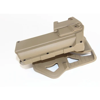 Tactic Pistol Airsoft Tocuri Toc de Pistol pentru Glock 17 18 cu Lanterna sau Laser Montate pe Toc Talie Mobile arma caz