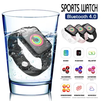 Smartwatch B57 inteligent ceas rezistent la apa heart rate monitor tensiunii arteriale multiple modul sport smartwatch femei bărbați portabil drop